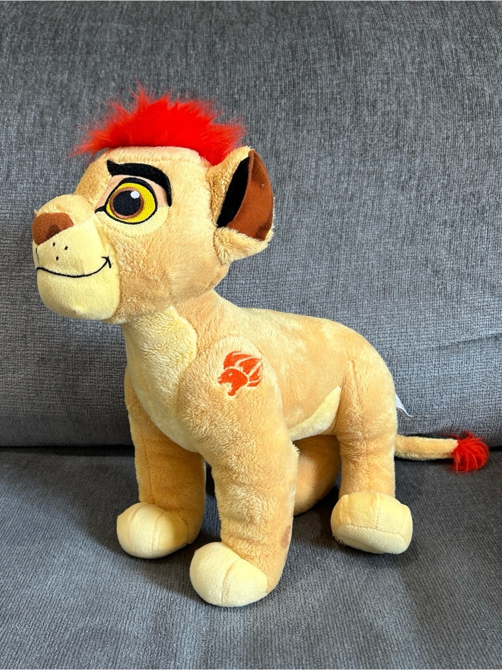 The Lion King Guard Simba’s Son Kion Disney Plush Stuffed Animal Toy 13"
